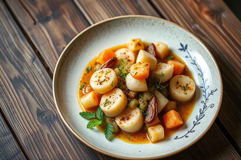 Fennikel- og nepecruditéer med fennikelsalt