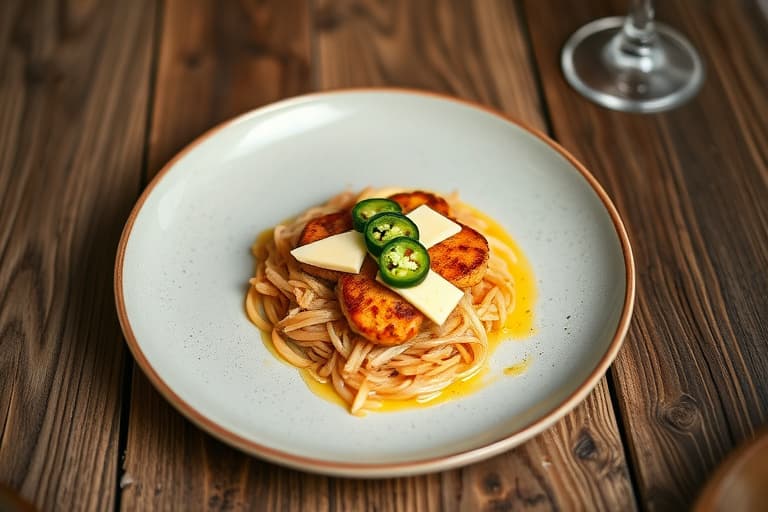 Tyrkiske rullader med maisbrød, jalapeño og Monterey Jack-fyll