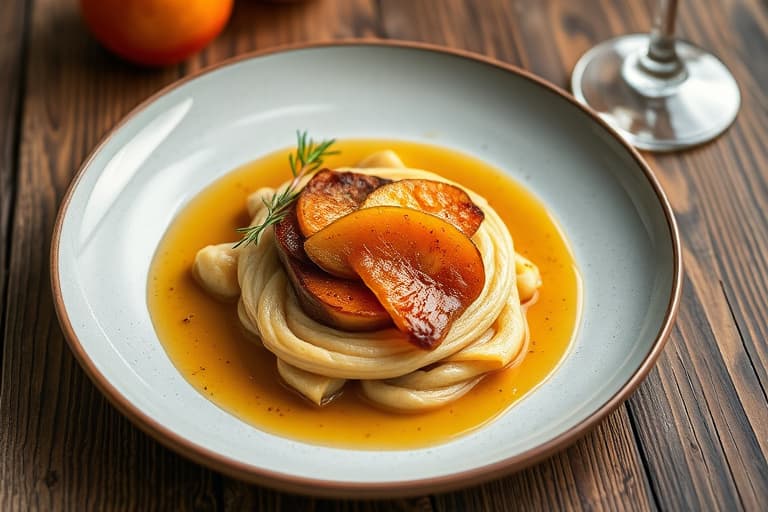 Kyllinglår med kreol-senneps- og appelsinsaus