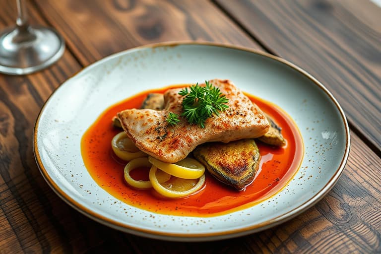 Kamskjell med blodappelsingastrique