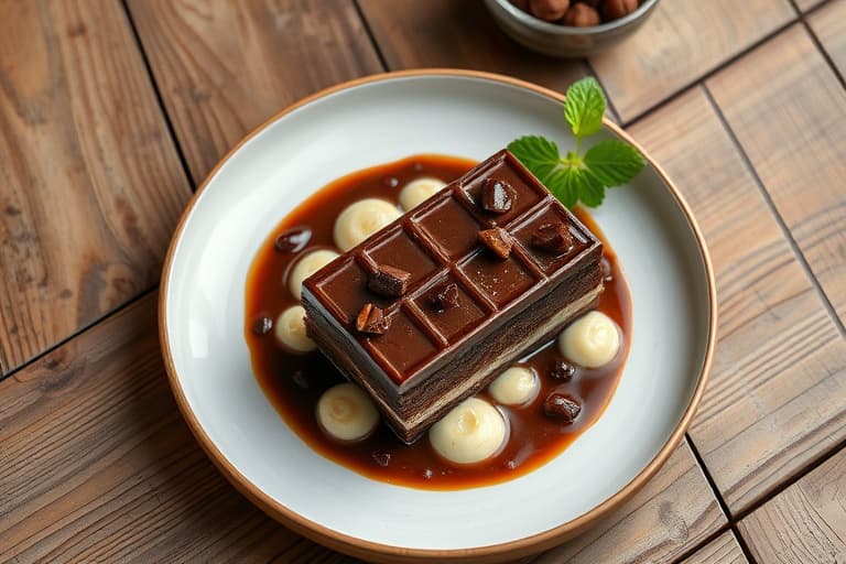 Mocha-kanel varm sjokolade