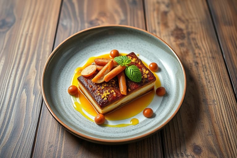 Aprikos- og kremosttartletter i makadamia-kjeksbunn