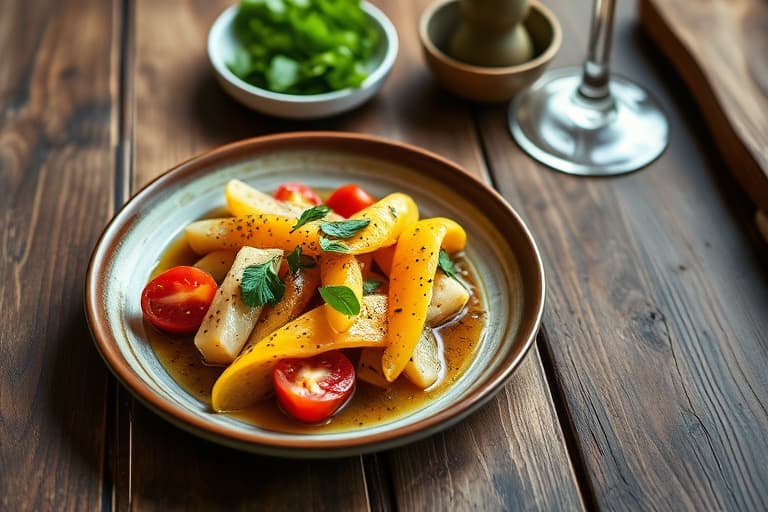 Fransk vinaigrettesaus