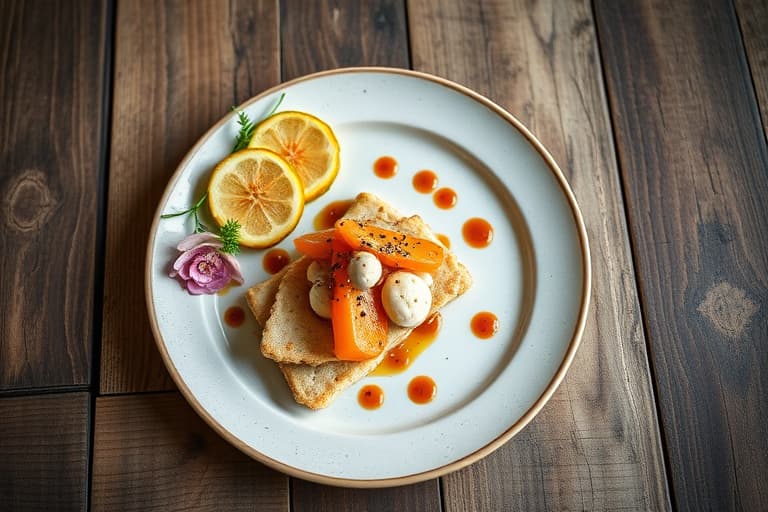 Sørstatskornbrød-fyll med røkt skinke og yam