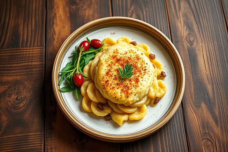 Potetgrateng med einerbær