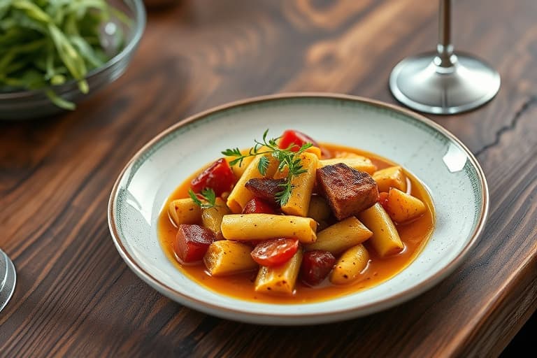 Krydret kikertersaus