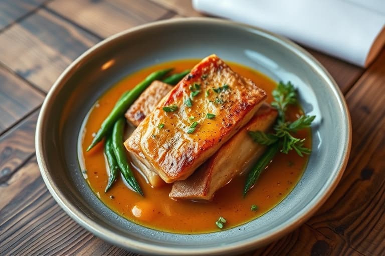 Stekt kalkun med innmatssaus