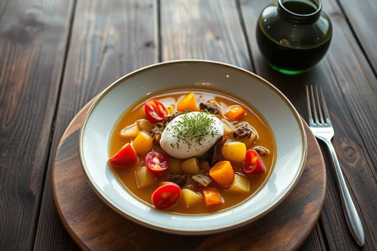 Sopp- og østerssuppe