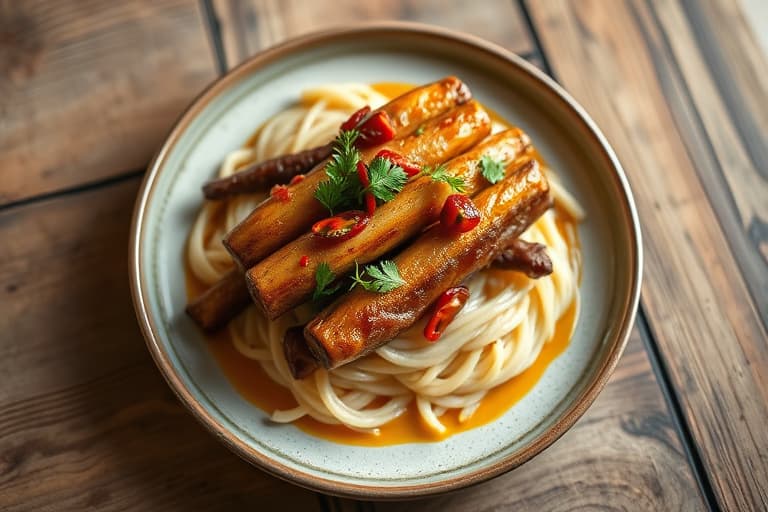 Bakte cannellinibønner med chili og timian
