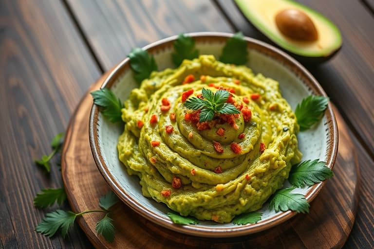 Guacamole med fersk mais og chipotle