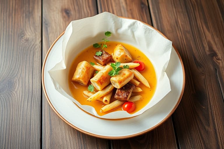 Vill sopp en papillote