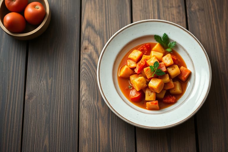 Søtpotetmos med røkt paprika