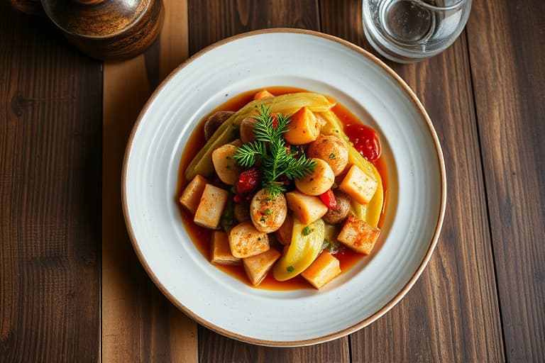 Maiskorn- og tranebærkaker