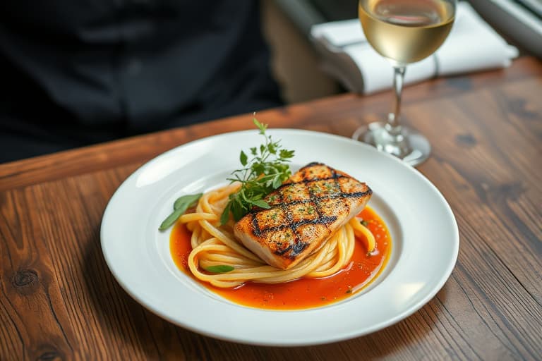 Grillede bakte bønner