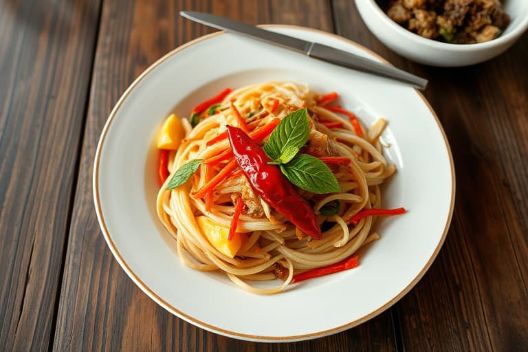 Phrik Phon Khua (ristet chilipulver)