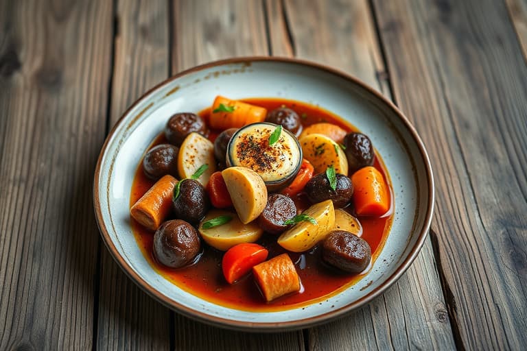 Torquatos purreløk- og pølsesfarenata