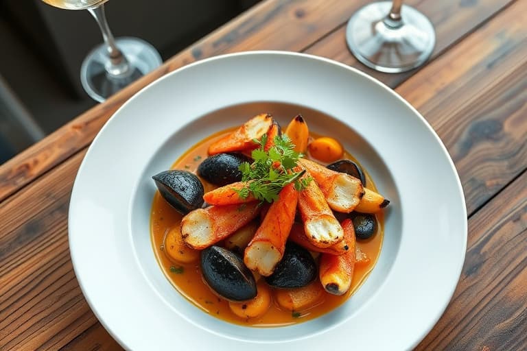 Bouillabaisse av erter