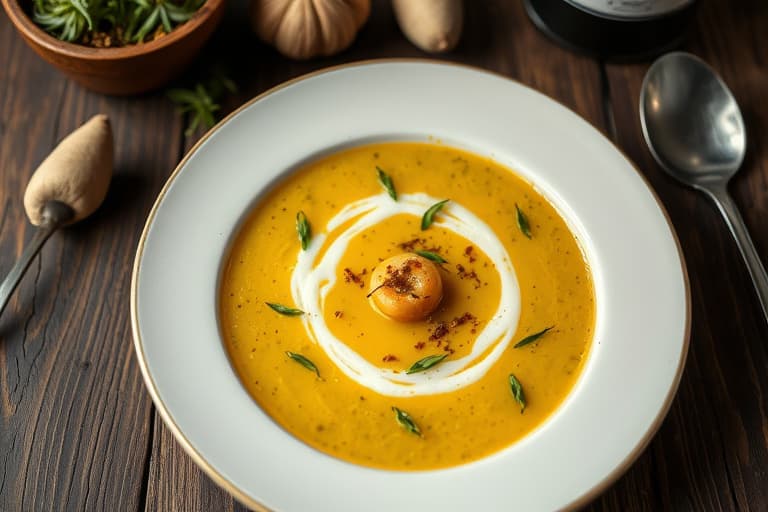 Provençersk grønnsakssuppe (Soupe au Pistou)