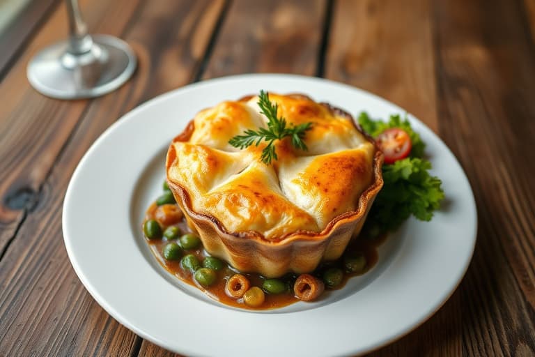 Kjøttpai (Tourtière)