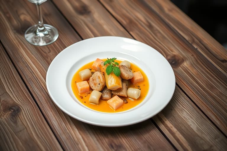 Krydret kyllingfarse med smak