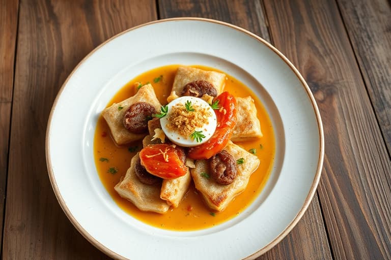 Knekkebrød med hvitt, sprøtt brød