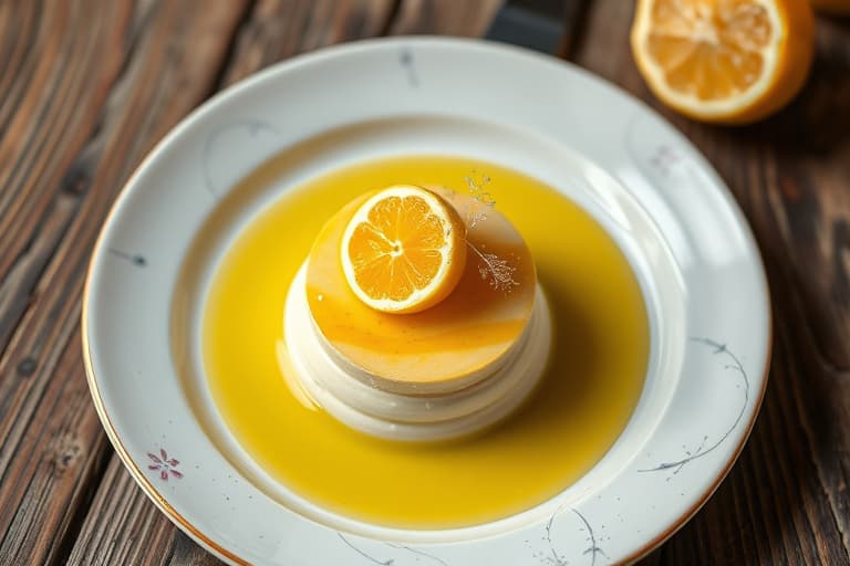 Sitronkremmousse-kake