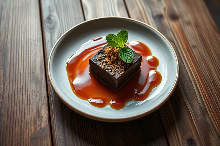 Melkechokolade-karamellpai med hasselnøtter og espresso