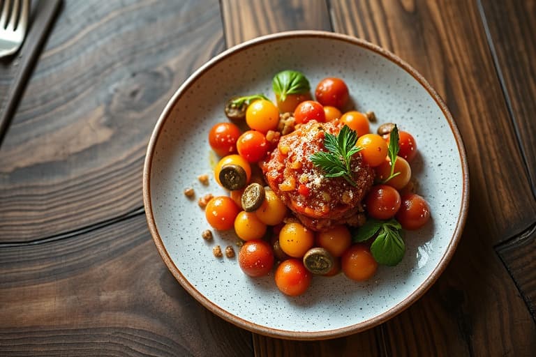 Paprikasalat og tomatrelish