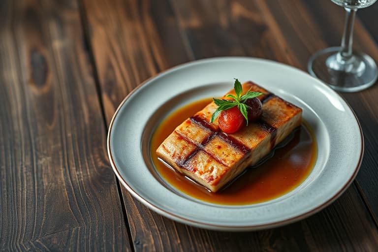 Stekt kylling med sellerirot, eple og sherrysaus i pannen