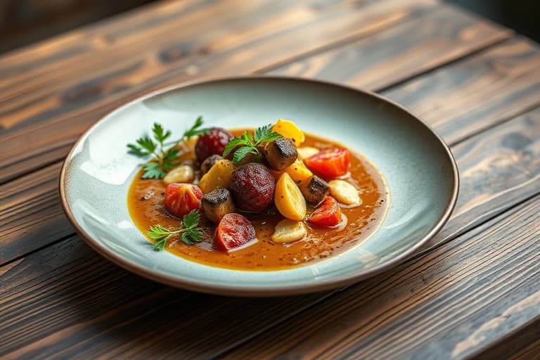 Gulrot- og merianpuré