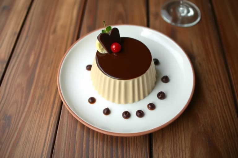 Valrhona sjokoladepudding