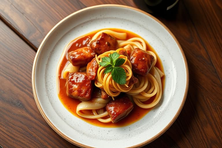 Stekt kalkun med kremet saus