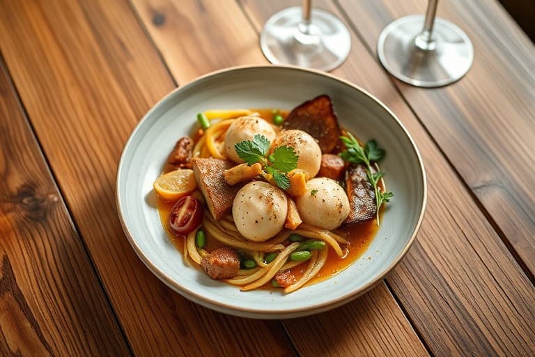 Krydret grønnkål- og kikertergryte