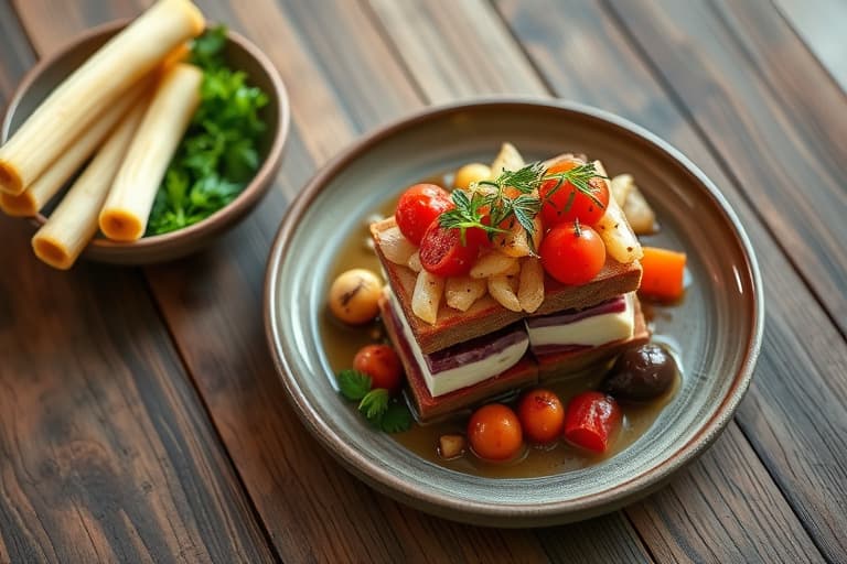 Avkjølte bjørnebærparfaiter