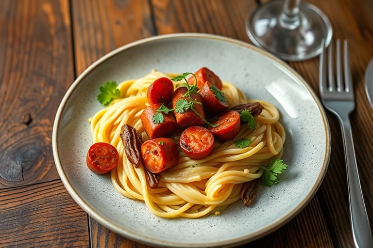 Chorizo-kornbrødsfylling