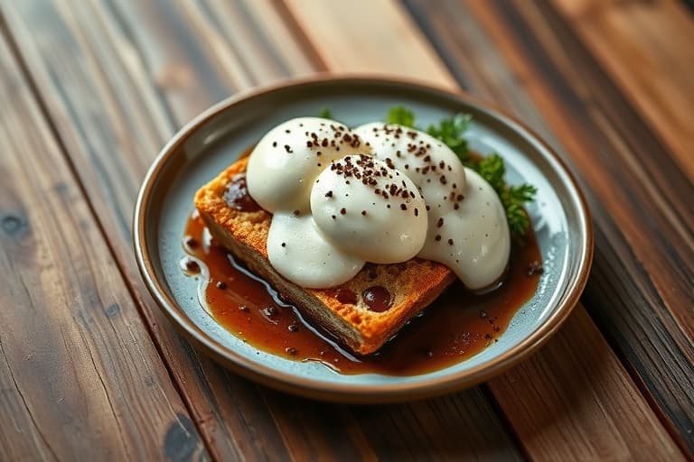 Kaffe- og krydderhvite sjokoladetrøfler