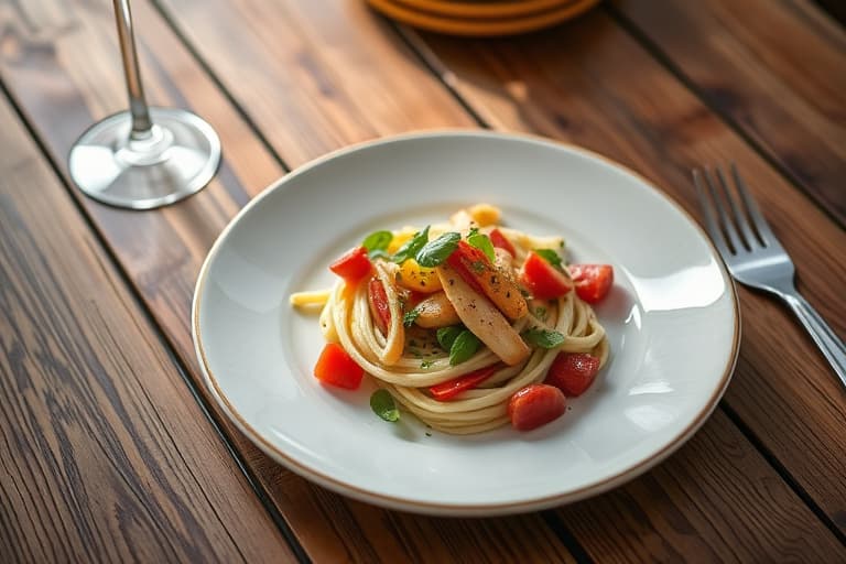 Tradisjonell solnedgangssalat '21'-klubben