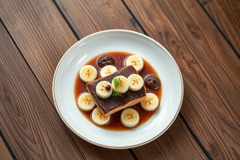 Banan- og havregrynskjeks med sjokoladeknapper