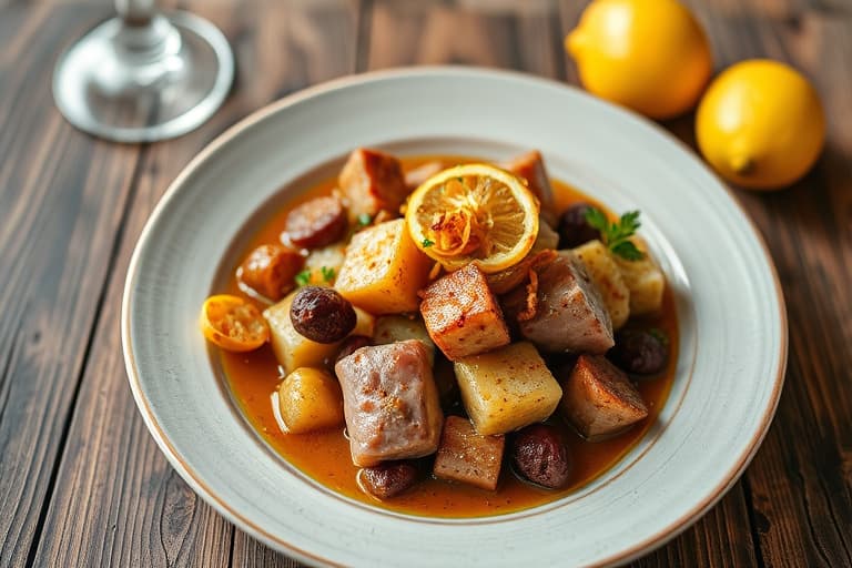 Mosede poteter med timian- og sitron-smør