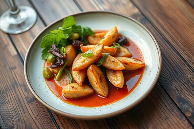 Pære- og hasselnøttfrangipantart