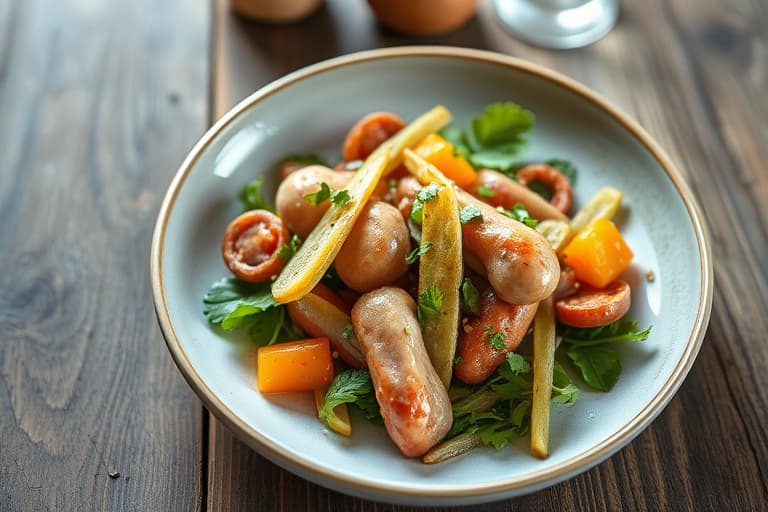 Krydret kinakålsalat med korianderdressing