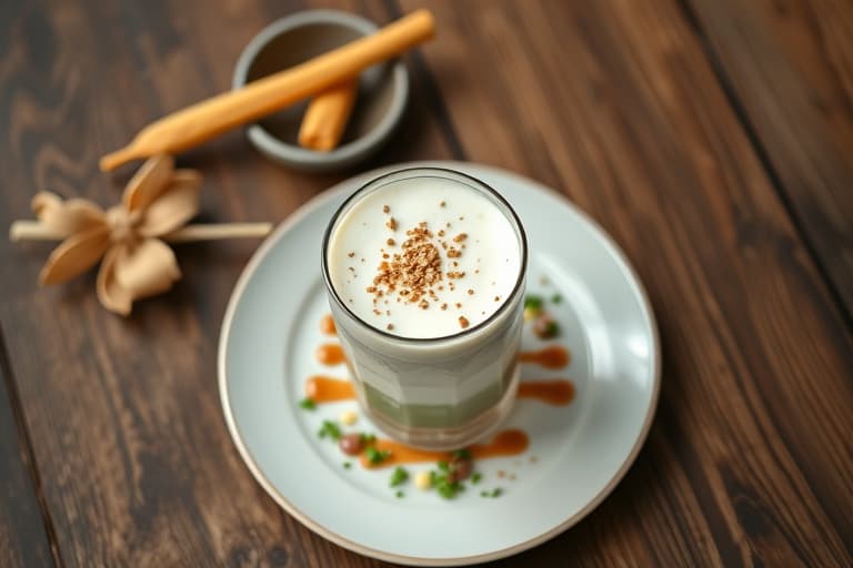 Maltede vaniljeshakes