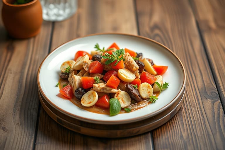 Grillet kylling- og ziti-salat