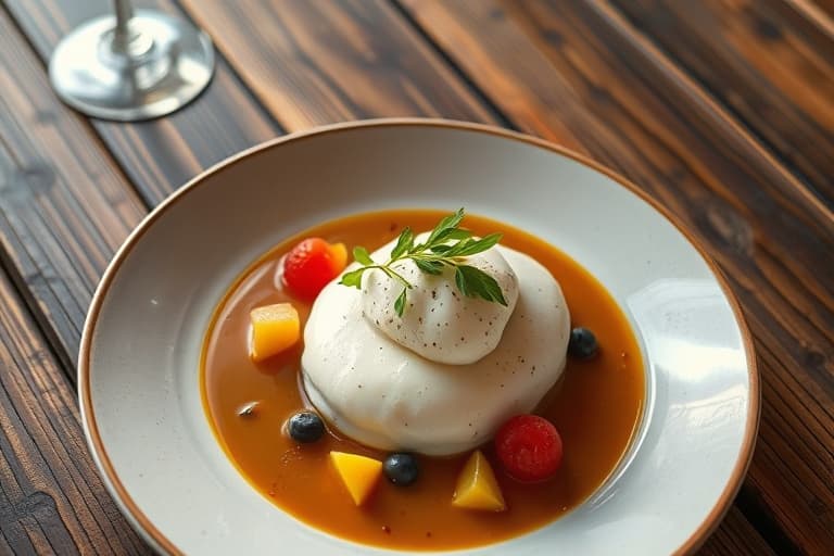 Kokos og krem-floté