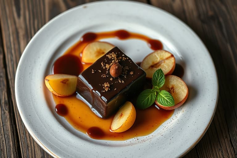 Sjokolade- og appelsindekadence