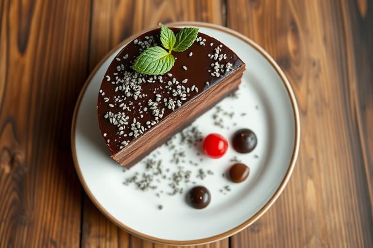 Poppy Seed Chocolate Torte