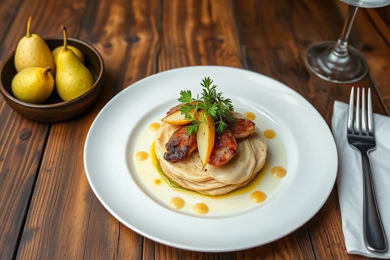 Belgisk purretærte med modnet geitost (Flamiche aux Poireaux)