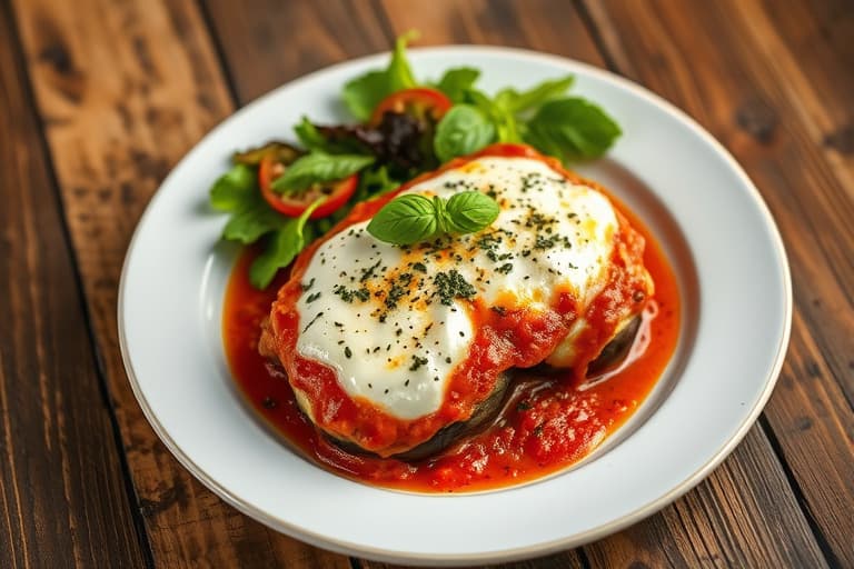 BA's beste eggplant Parmesan
