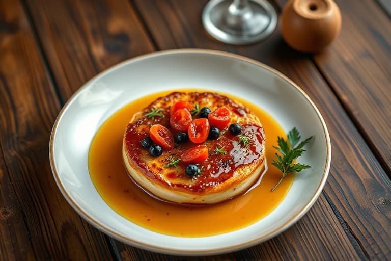 Brun rispilaf med safran og ingefær