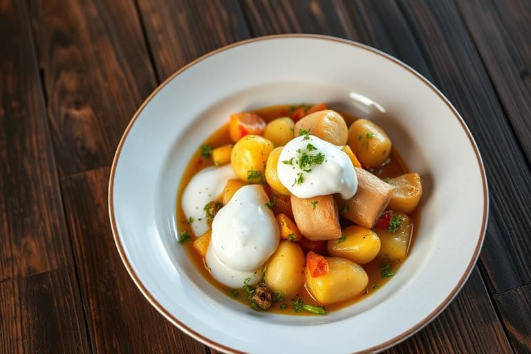 Ristede plommer med gresk yoghurt